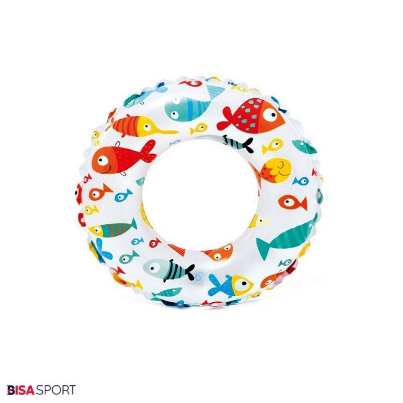 حلقه شنا بادی کودک طرح ماهی اینتکس مدل 59241