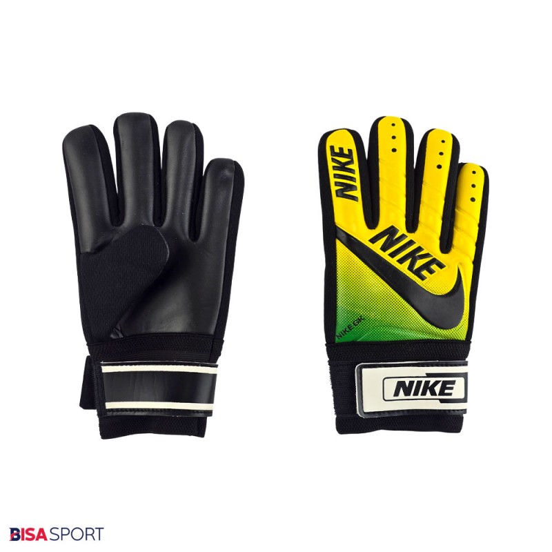 دستکش دروازه بانی نایک مدل NIKE GK بچه گانه زرد