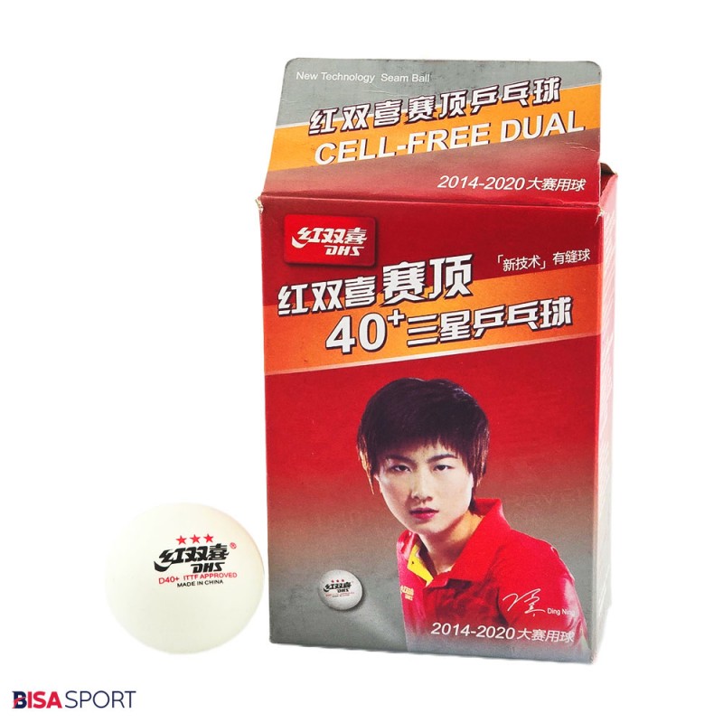 توپ پینگ پنگ دی اچ اس مدل 3STAR بسته 6 عددی