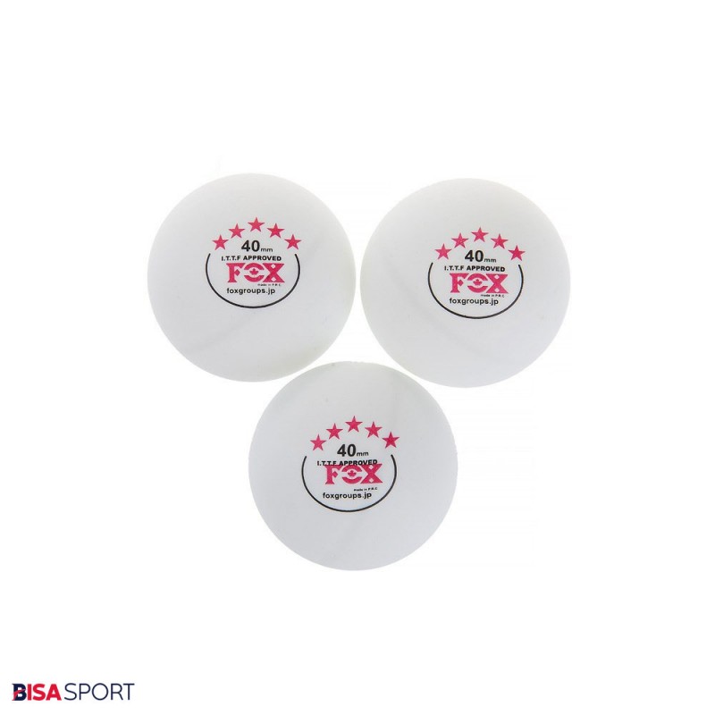 توپ پینگ پنگ فاکس مدل 5STAR بسته 3 عددی