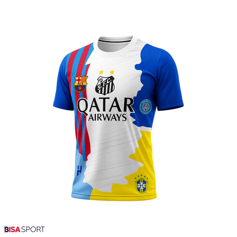 ست پیراهن شورت منتخب نیمار مدل 2026 بچه گانه