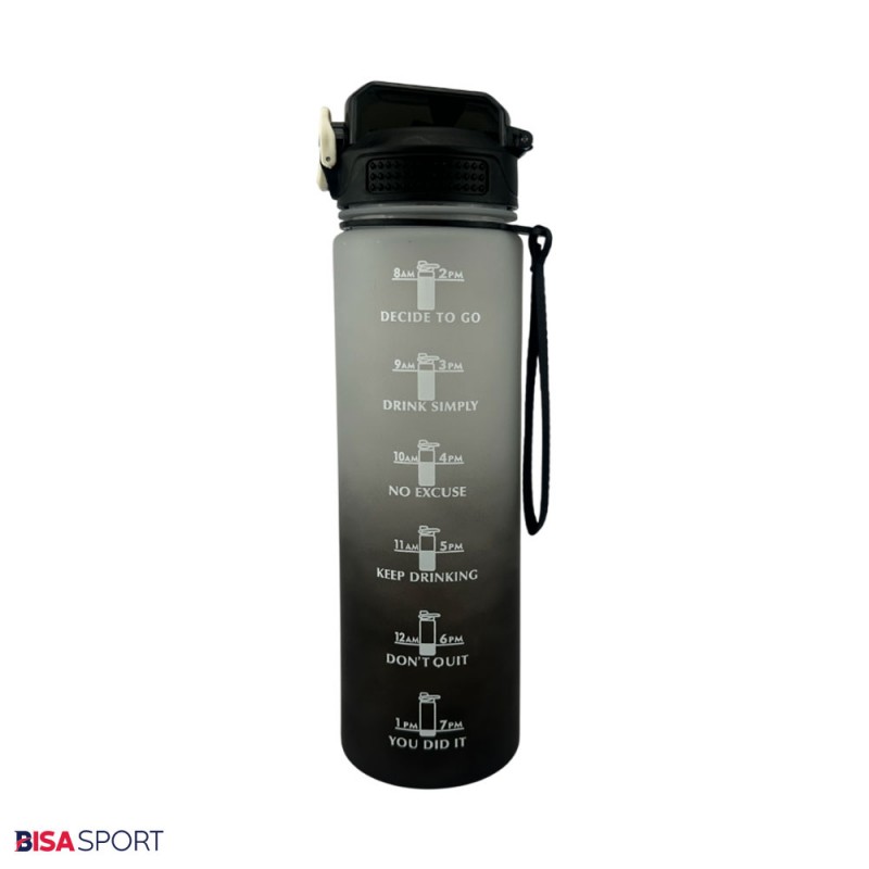 قمقمه پاستیلی  نی دار مدل REFILL گنجایش 1 لیتر (مشکی)