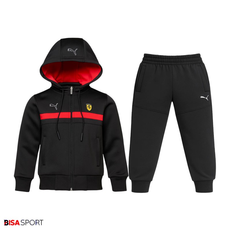 ست گرمکن شلوار ورزشی پسرانه فراری مدل puma