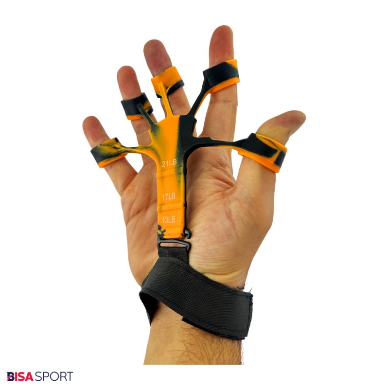 کش تقویت مچ مدل گریپستر 5-FINGER نارنجی