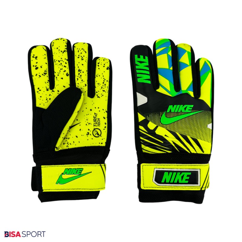 دستکش دروازه بانی نایک مدل NIKE GK بچه گانه زرد