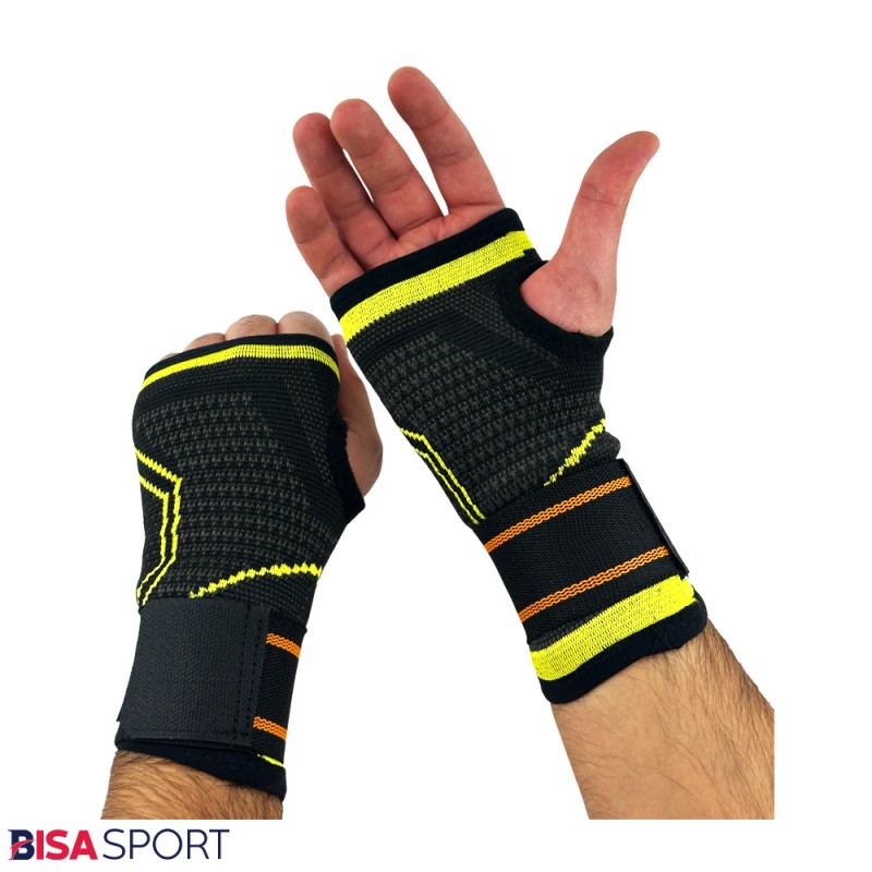 مچ بند طبی ورزشی بند دار چسبی مدل 807 بسته 2 عددی