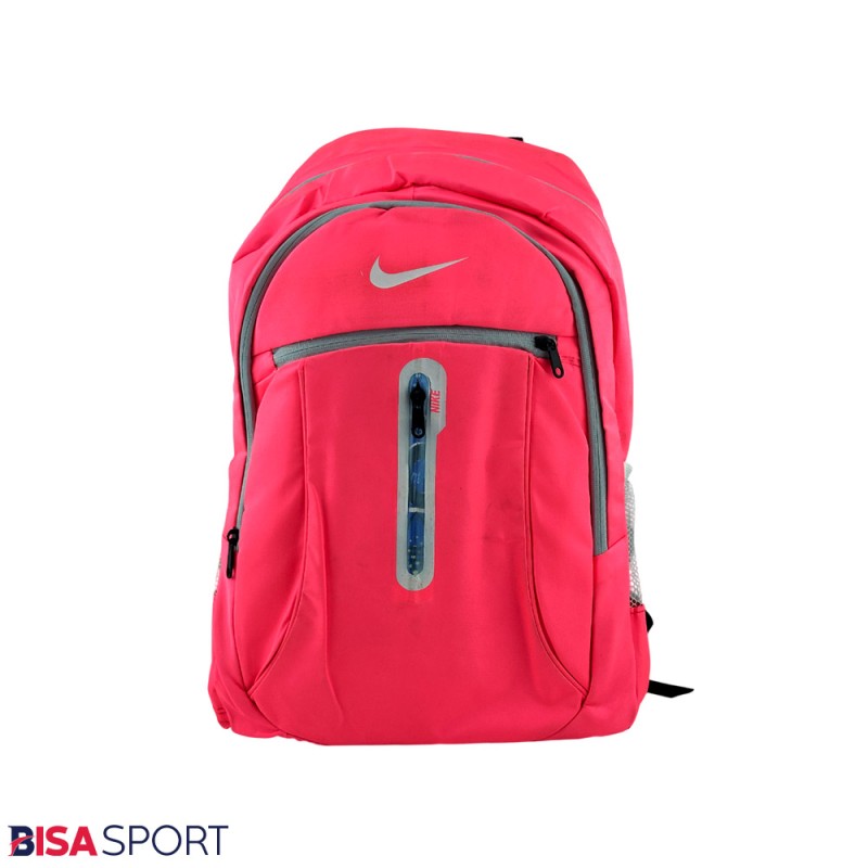 کوله پشتی ورزشی نایکی مدل BS104 صورتی فسفری