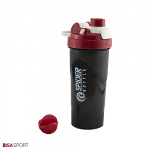شیکر اسپایدر یک  تکه مدل BS-18 گنجایش 0.7 لیتر (درب پیچی)
