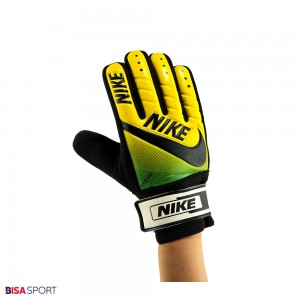 دستکش دروازه بانی نایک مدل NIKE GK بچه گانه زرد