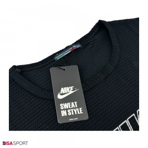 ست تاپ شلوارک بیسکوئیتی مردانه NIKE مشکی