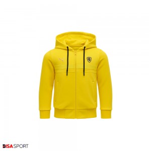 ست گرمکن شلوار ورزشی پسرانه فراری مدل puma ( زرد)