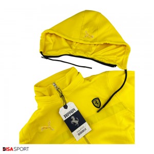 ست گرمکن شلوار ورزشی پسرانه فراری مدل puma ( زرد)