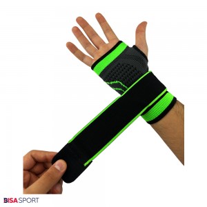 مچ بند طبی ورزشی حرفه ای مدل بند دار چسبی KNEE SUPPORT