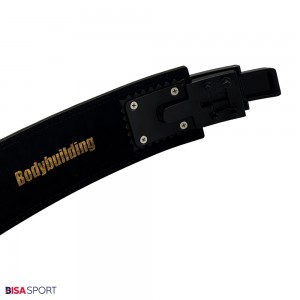 کمربند سوپر پاورلیفتینگ و بدنسازی آندر آرمور چرم طبیعی مدل اهرمی