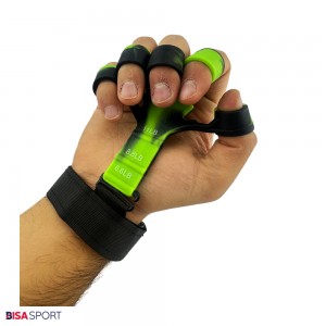 کش تقویت مچ مدل گریپستر 5-FINGER سبز