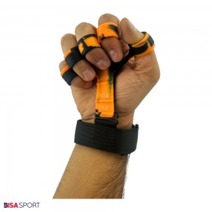 کش تقویت مچ مدل گریپستر 5-FINGER نارنجی