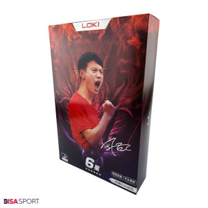 راکت پینگ پنگ لوکی 6 ستاره مدل R6 کربن دار