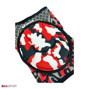 زانوبند والیبال ASICS مدل چریکی بسته 2 عددی قرمز