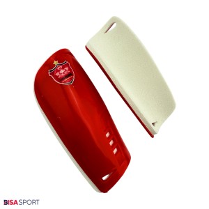 ساق بند فوتبال پرسپولیس مدل SHIN GUARD بچه‌گانه