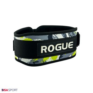 کمربند بدنسازی چسبی روگ مدل USA2 سبز طوسی