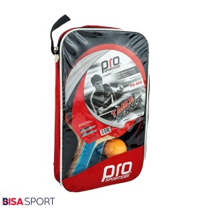 راکت پینگ پنگ پرو اسپرتز کیف‌ دار همراه با توپ مدل PS-800