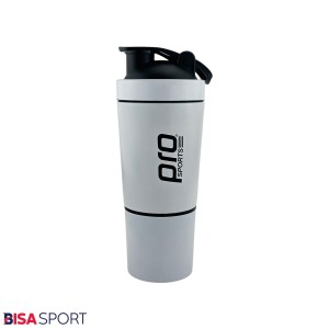 شیکر پرو اسپورتز مدل فلزی دوتیکه گنجایش 0.591 لیتر