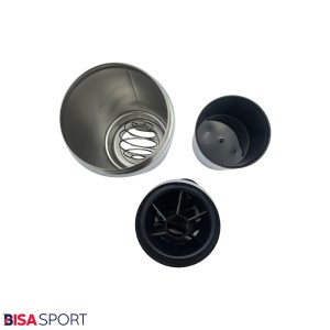 شیکر پرو اسپورتز مدل فلزی دوتیکه گنجایش 0.591 لیتر - سفید