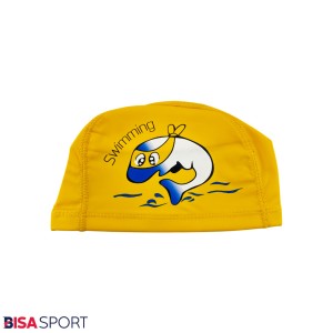 کلاه شنا بچگانه مدل PU - YONGBO HMK