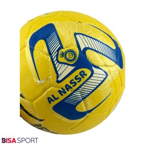 توپ فوتبال لاستیکی طرح النصر رونالدو سایز 4
