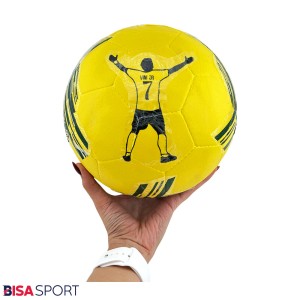 توپ فوتبال لاستیکی طرح اسپانیا یامال سایز 4