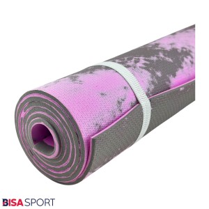 مت یوگا آبرنگی ضخامت 6 میل یاسی