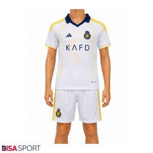 ست پیراهن و شورت دوم النصر طرح رونالدو پسرانه 2026