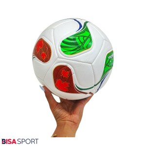 توپ فوتبال طرح جام جهانی 2026 سایز 5 دوختی