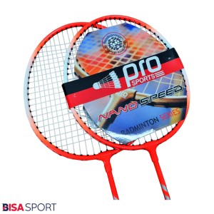 راکت بدمینتون جفتی پرو اسپرتز مدل PRO-219 | نارنجی