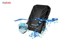 کارکرده - هارد اکسترنال ای دیتا مدل HD710 Pro ظرفیت چهار ترابایت دارای رابط USB Type-A 3.0