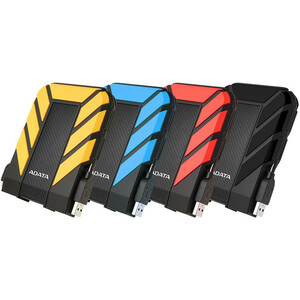 کارکرده - هارد اکسترنال ای دیتا مدل HD710 Pro ظرفیت چهار ترابایت دارای رابط USB Type-A 3.0