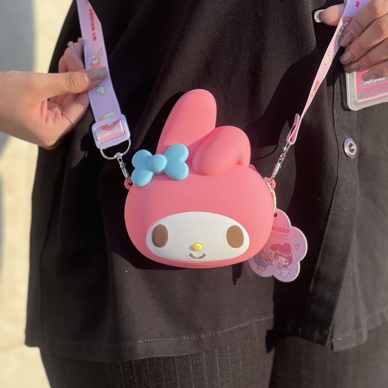 کیف دوشی اورجینال سانریو طرح مای ملودی سایز کوچک