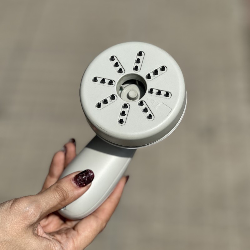 مینی جاروی شارژی رنگ طوسی