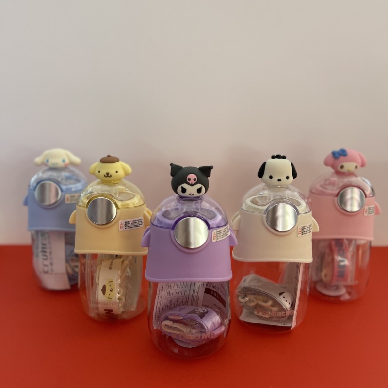 قمقمه نی دار برند سانریو کد CH-9017B