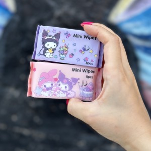 دستمال مرطوب جیبی طرح کرومی و ملودی