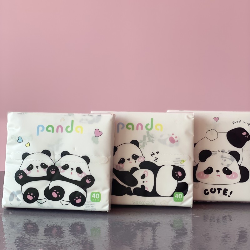 دستمال کاغذی  مربعی طرح دار