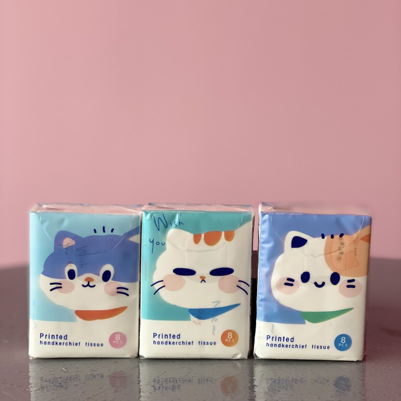 دستمال کاغذی  طرح دار