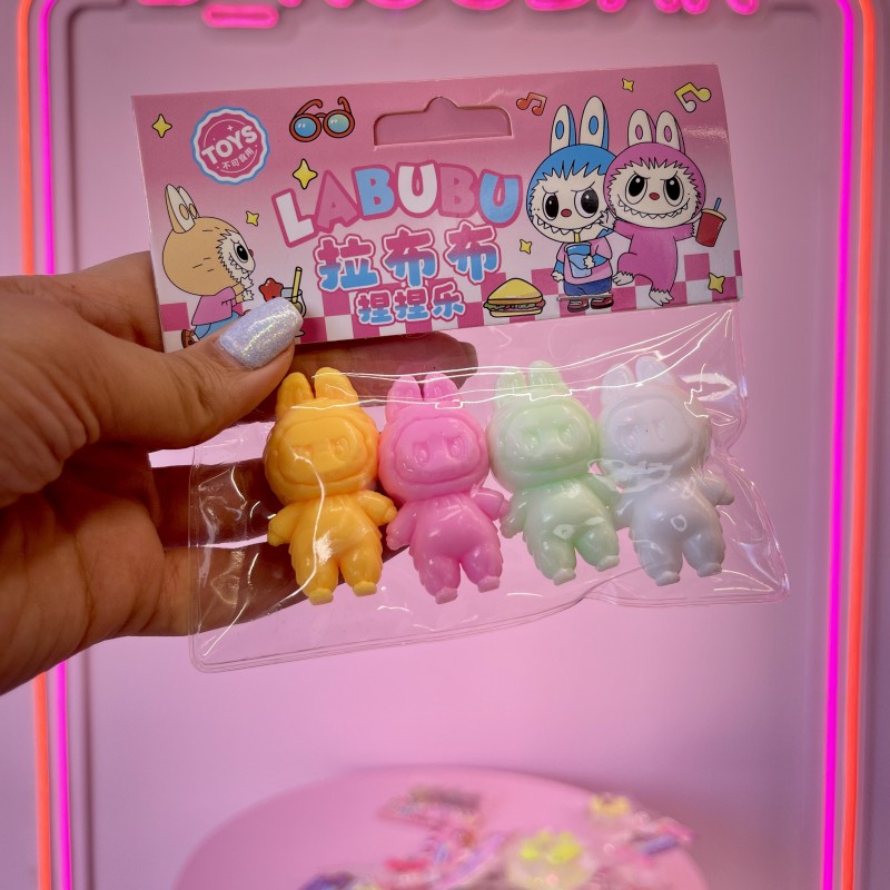 فیجت نرمالو طرح لابوبو بسته ۴ عددی