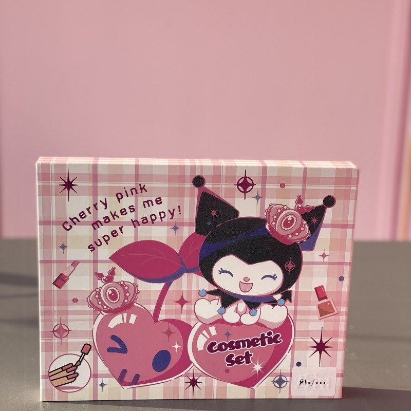 پک لوازم آرایشی کرومی