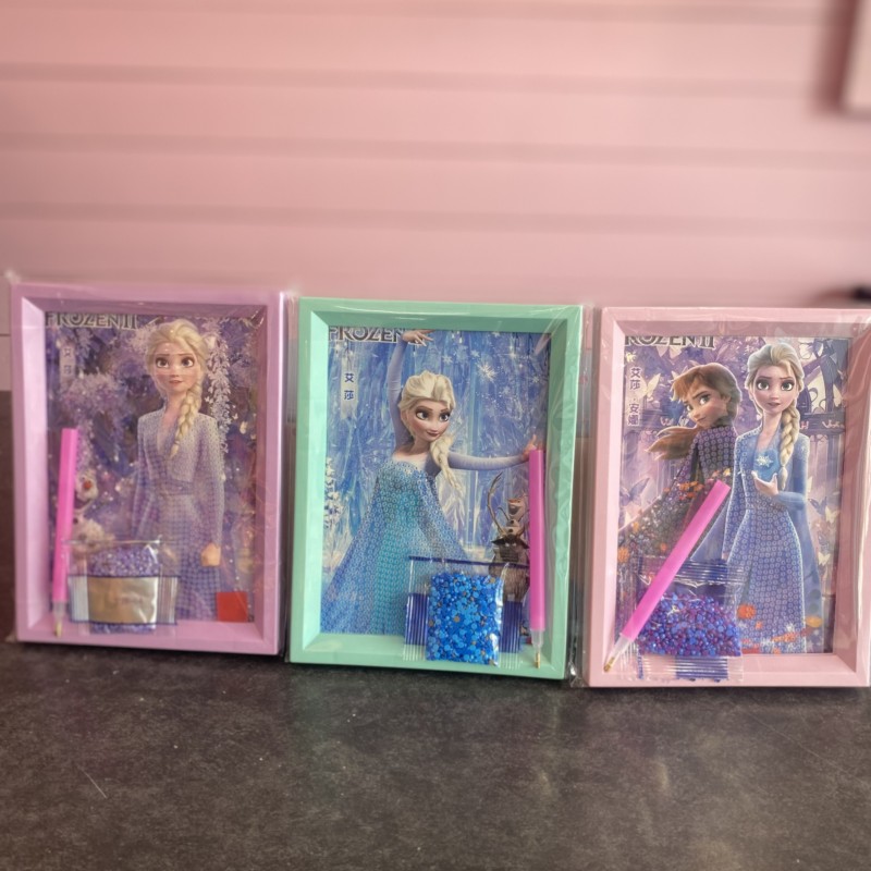 نقاشی الماسی السا و آنا قابدار