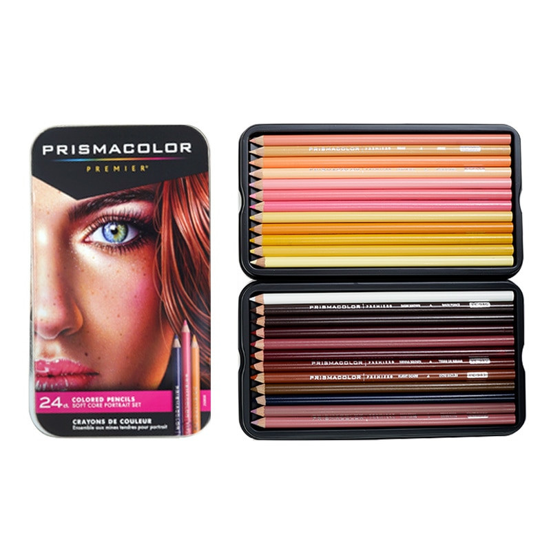 مداد رنگی ۲۴ رنگ طیف پوست پریسماکالر