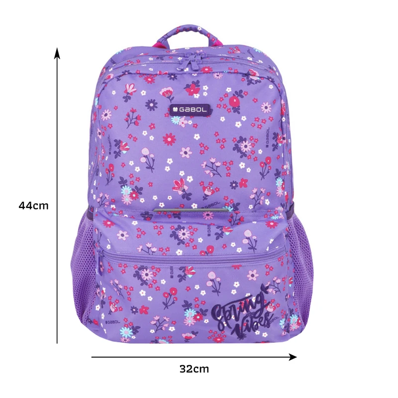 کوله گابل طرح VIOLET  سایز 32  کد ۲۳۴۴۵۳۰۲۵