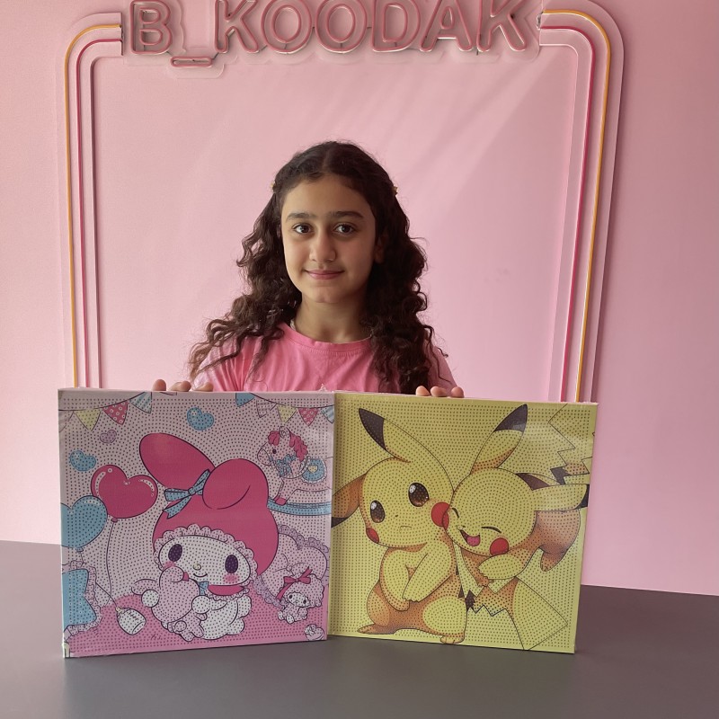 نقاشی الماسی بومی سایز ۳۰ *۳۰