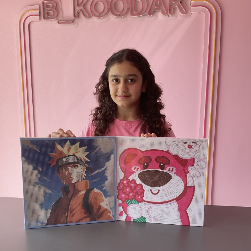 نقاشی الماسی بومی سایز ۳۰ *۳۰