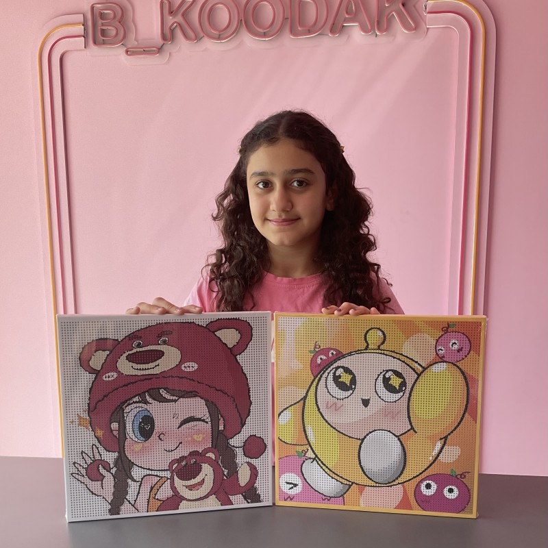 نقاشی الماسی بومی سایز ۳۰ *۳۰